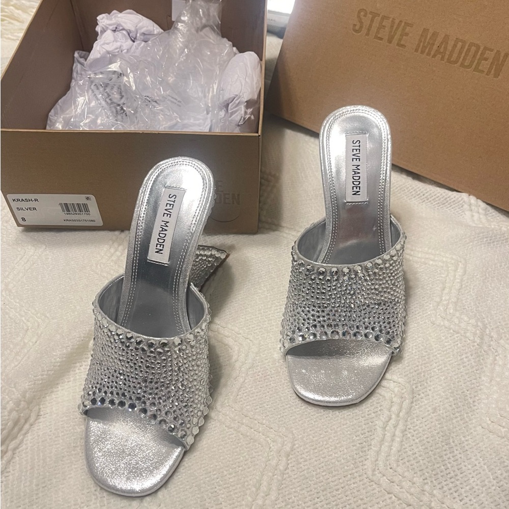 Steve Madden Silver Women's Shoes